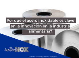 acero inoxidable para la industria alimentaria